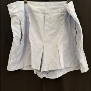 Athleta Blue-Periwinkle Women's Skorts with Zipper Details